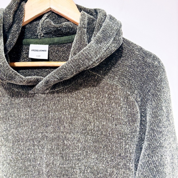 JACK & JONES Green hooded sweater - Picture 3 of 8